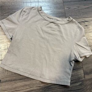 Skims | Cotton Jersey Cropped T-Shirt